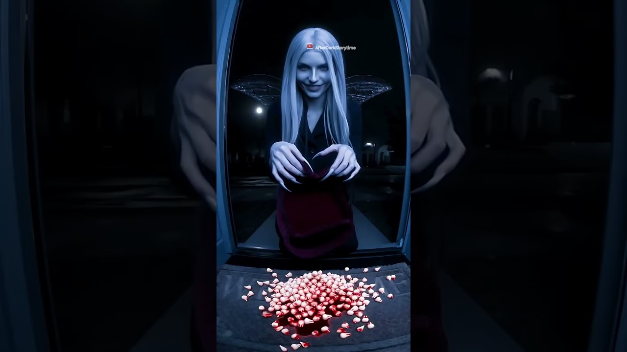 What Did the Sinister Tooth Fairy Bring? 😱🩵🦷 Dark Mystery at the Door!✨
