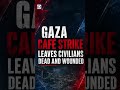 Dozens of casualties reported after Gaza café attack