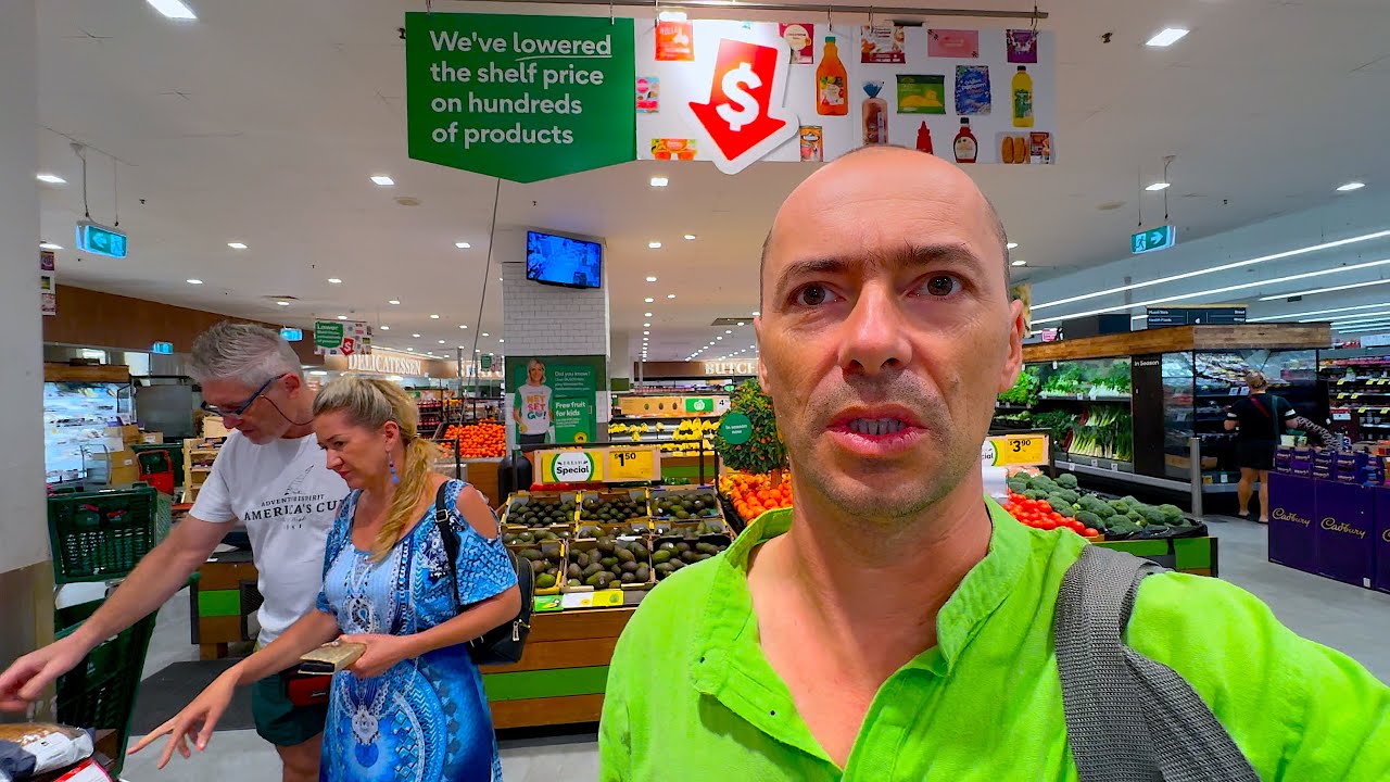 Přílet do Austrálie: První nákup & šok z cen!