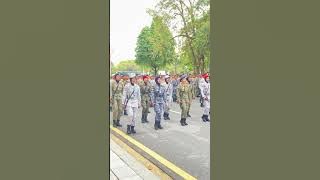 Merinding Nyanyian Lagu Darah Satria Oleh Kontijen Misi PBB di Raptai Hari Kebangsaan 2024