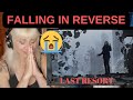 Falling In Reverse - Last Resort | Artist &amp; Vocal Performance Coach Reaction &amp; Analysis