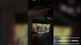 Celebration Cake 4” 49 Shot ( Mercun bunga api Merdeka )