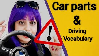 January 31, 2021 English vocabulary with pictures, song,quiz|car parts and driving|English is fun