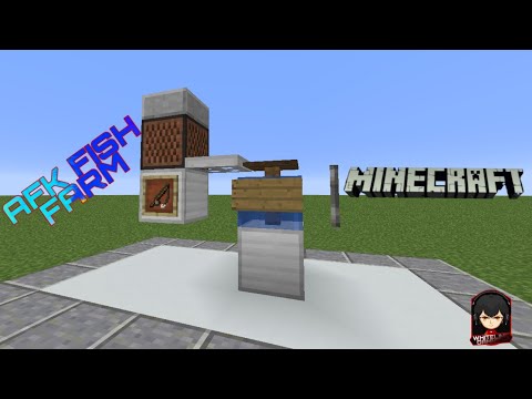 AUTOMATIC FISHFARM IN MINECRAFT (MINECRAFT TUTORIAL)