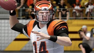 Red Rifle Andy Dalton Goes for Robbery in Pittsburgh on Sunday Night Football (Bengals vs Steelers)