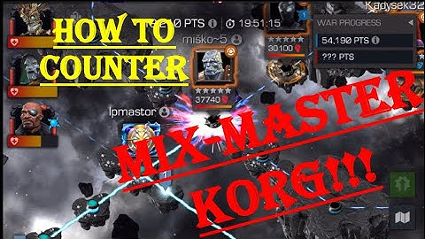 Mix Master Korg Tips! MCOC