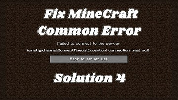 ✔️MineCraft Server Error | Can