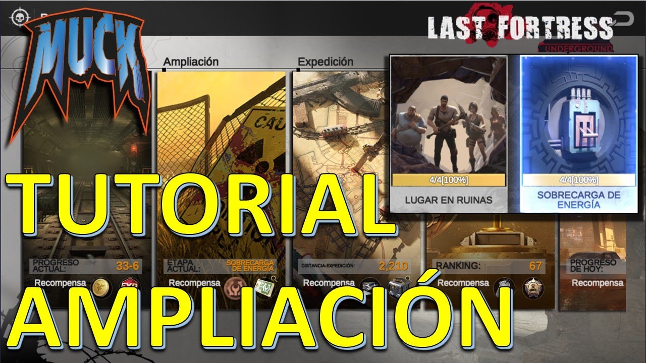 Last Fortress: Underground - Tutorial Ampliación - YouTube
