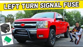 CHEVROLET SILVERADO LEFT TURN SIGNAL FUSE LOCATION 2006 2007 2008 2009 2010 2011 2012 2013