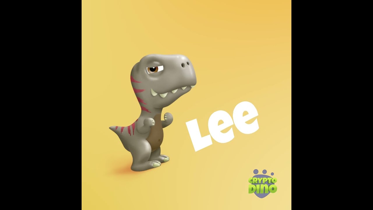 CryptoDino NFT Project - Velociraptor Egg Reveal  - Lee Animation