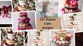 20 Naked Cake Designsnaked Cakes Viral Naked Cake Best Naked Cake Designs All Over The World