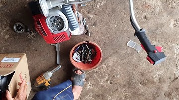 VIDEO 18 || THAY BỐ CÔN MÁY CẮT CỎ || KHÔNG ĐỂ Ý KỸ LÀ TOANG NGAY || KAWASAKI TJ 53E THAY CẦN NHẬT