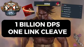 [PoE 3.19] 1 Billion DPS w/ 1L Cleave - How is this Possible??