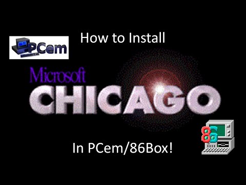 Windows Chicago Build 58s - Installation in PCem/86Box