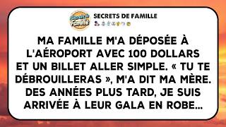 Mes Parents M'ont Laissé À L'aéroport, Des Années Plus Tard, Je Suis Entré Dans Leur Gala De Charité