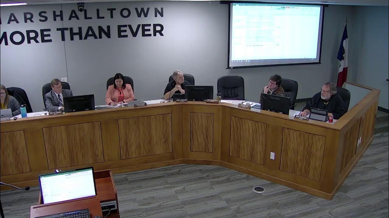 Marshalltown City Council 01/30/23 YouTube