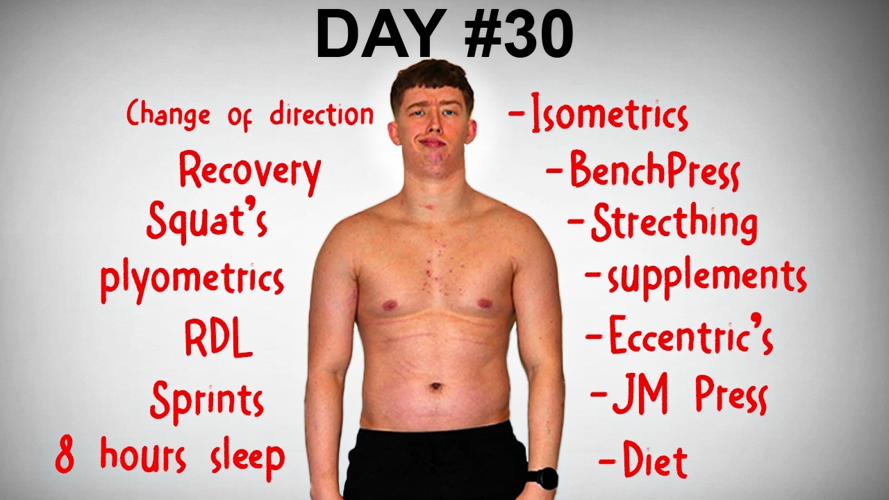 Я пытался тренироваться как спортсмен в течение 30 дней...