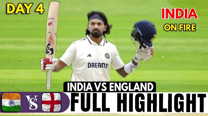 INDIA VS ENGLAND | 3RD TEST MATCH DAY 4 FULL HIGHLIGHTS | IND VS ENG HIGHLIGHTS