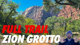 Zion Grotto Trail Full Trail Zion National Park