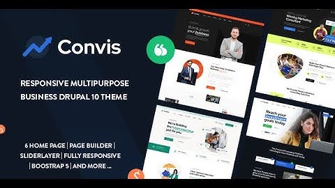 Existing Installtion - Convis - Responsive Multipurpose Business Drupal Theme