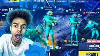 New Epic Moisty Merman Skin 4 Moisty Merman Skins Win On Fortnite Battle Royale
