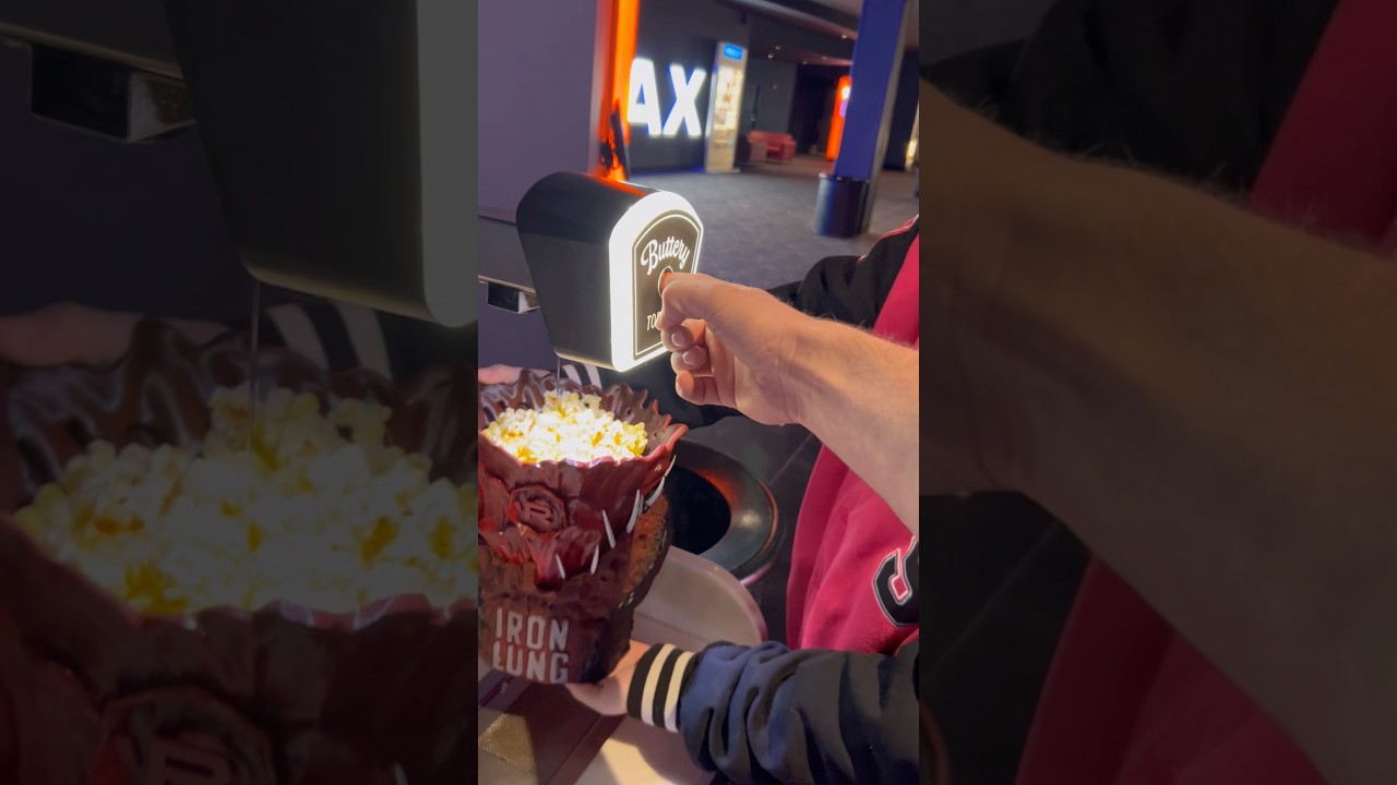 Iron Lung Popcorn Bucket Works!!!