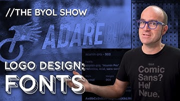 How to Design a Logo: Fonts | BYOL Show EP2