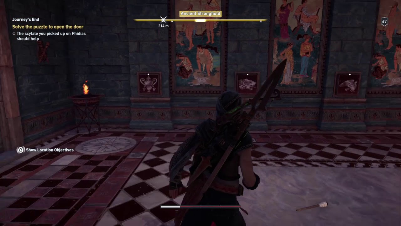 Assassin's Creed® Odyssey 🗿 Ancient 🏰 Stronghold secret 💎 treasure 🧩