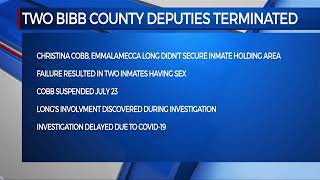 Two Bibb County Sheriff’s deputies terminated
