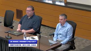 Norwood City Council Law, Ordinance, Human Resource & Compliance Committee Meeting