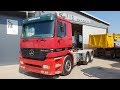 TRUCK MERCEDES-BENZ ACTROS 2653 6X4 TRACTOR UNIT FIŠ TRUCKS & MACHINERY SLOVENIA