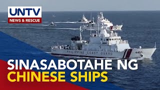 Communication signals ng PH ships sa West Philippine Sea, sinasabotahe umano ng China