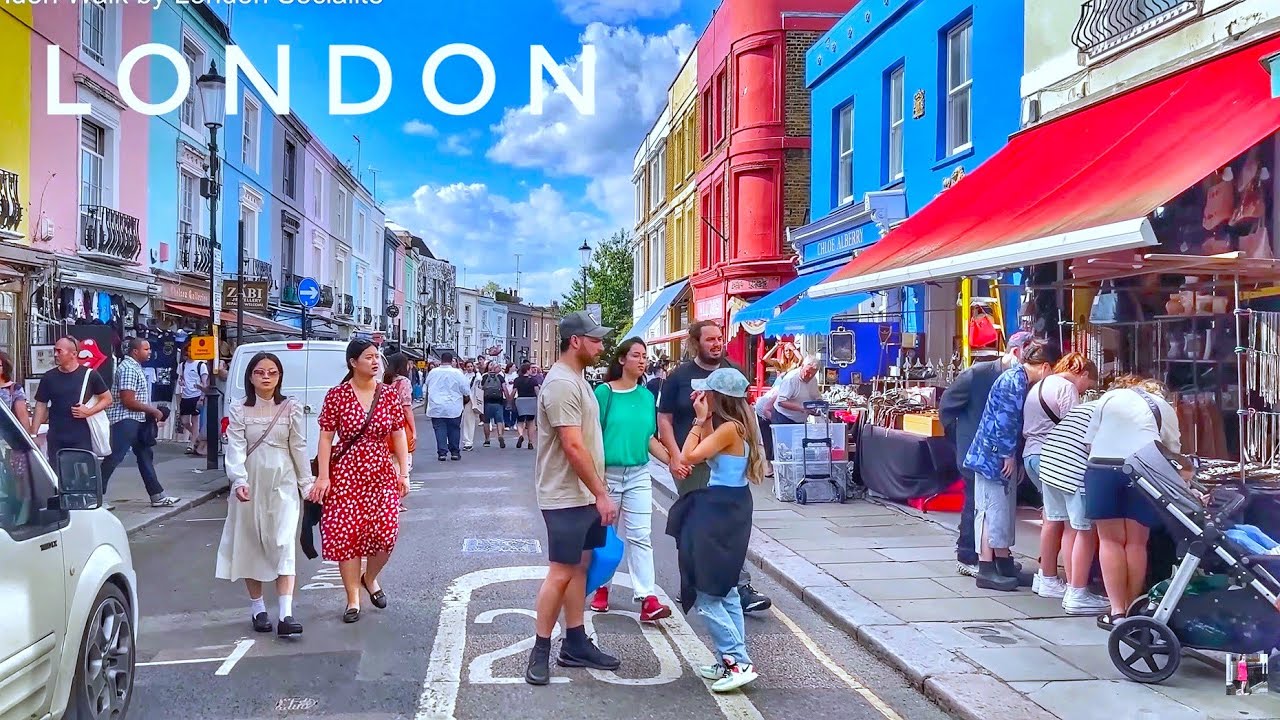 London City Walk | 4K HDR Virtual Evening Walking Tour around the City | Central London View [4K]