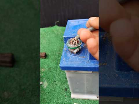 ضع القنينه على بطايه سيارتك والنتيجه كانت مبهره     