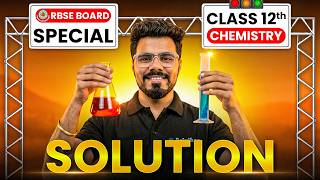 Solution Chapter 1 | RBSE Board Class 12 Chemistry Chapter 1🔥 | Chemistry ONE SHOT #rbse2027 #board