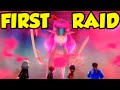 YOU START THE CROWN TUNDRA WITH A LEGENDARY POKEMON RAID?!?!? First Dynamax Adventure Gameplay!