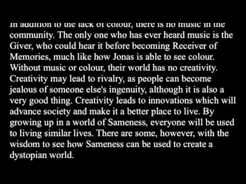 Giver essay