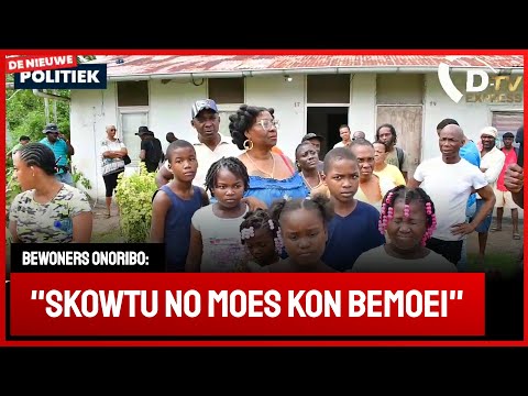 🚀 De Nieuwe Politiek LIVE • bewoners Onoribo niet te spreker over optreden politie en Suralco