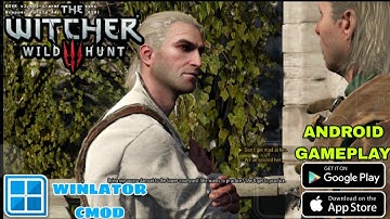 The Witcher 3: Wild Hunt Gameplay On (ANDROID/MOBILE) 🔷 Winlator CMOD V13 Snapdragon 870+Settings