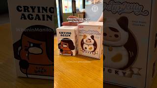 Unboxing Crying Again and Pucky Roly-Poly 🧸 #asmr #unboxing #anikanik #plush #asmrunboxing #popmart