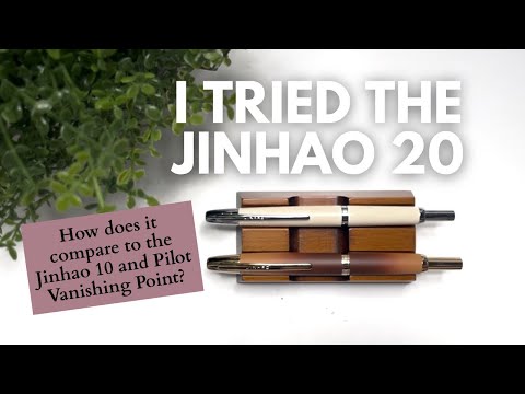 JINHAO 20 // A better alternative than Pilot Decimo or Jinhao 10? #fountainpen #newpenday