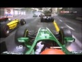 Start crash monaco gp2