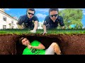 I Hid UNDERGROUND From POLICE!! (HIDE & SEEK CHALLENGE)