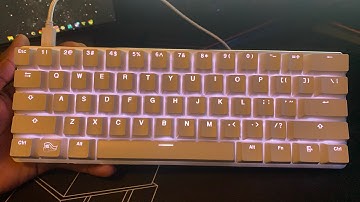 Glorious GMMK Compact Modular Mechanical 60% RGB Gaming Keyboard Unboxing/Review #unboxing #review