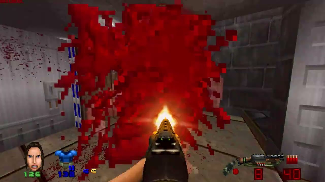 E1M5. Phobos Lab / Brutal Doom (Mod 2012) Walkthrough