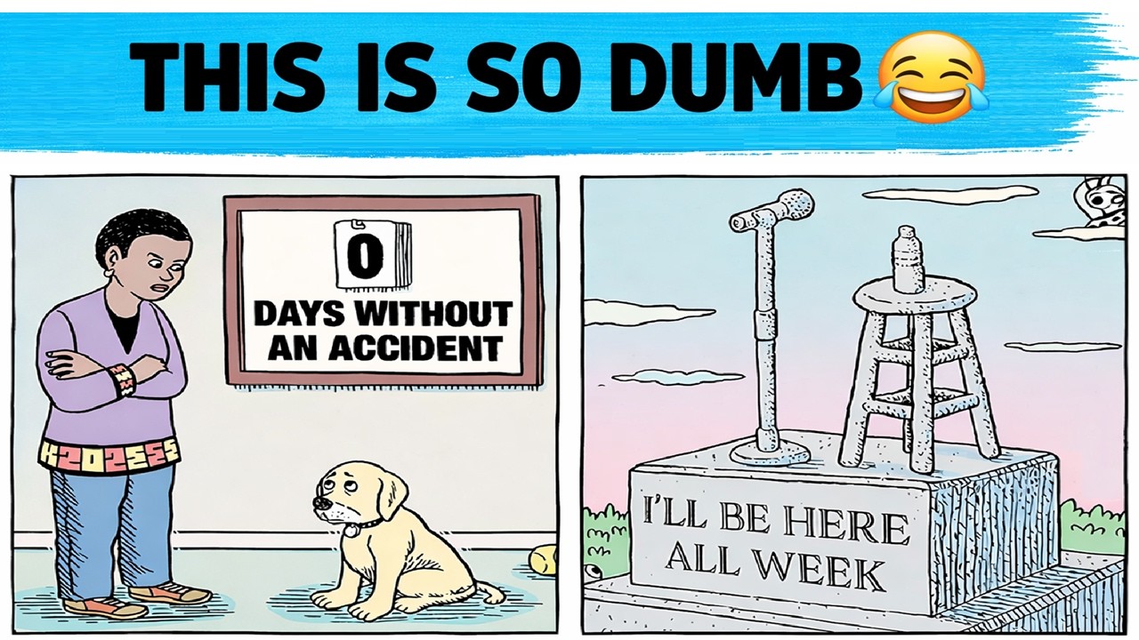 Silly & Hilariously Absurd Comics That Will Make You Laugh Out Loud! 🤣 (New Pics)