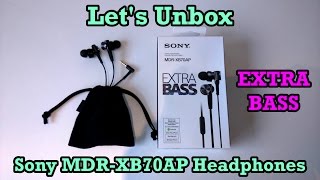 Unboxing: Sony MDR-XB70AP (EXTRA BASS 