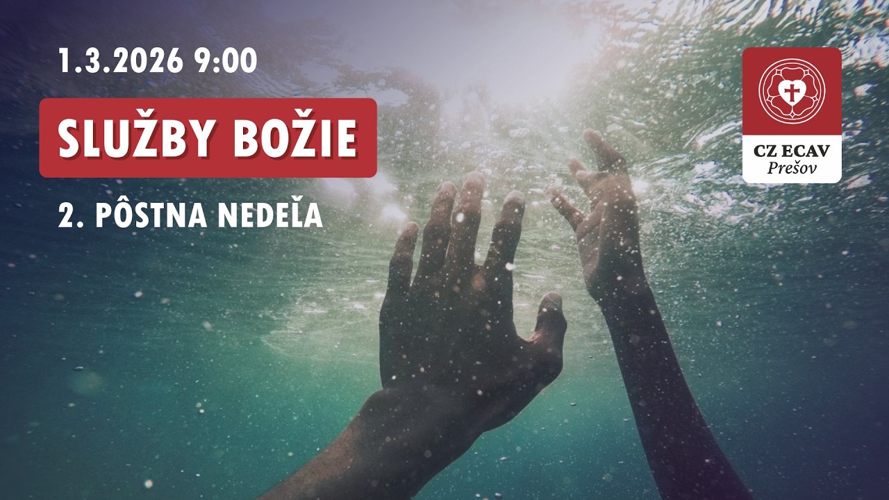Služby Božie | 2. pôstna nedeľa | 1.3.2026 9:00
