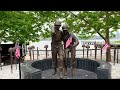 【4K】WALK Hoboken NJ waterfront walking tour NEW YORK Skyline USA 4k