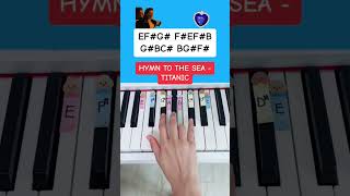 Hymn to the Sea - Titanic (Part 1) (Piano Tutorial) #titanicsong
